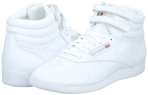 Reebok Free Style Hi, Zapatillas de Deporte Mujer, Blanco Weiß, 38.5 EU