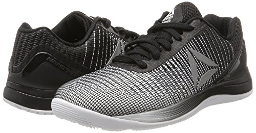 Reebok R Crossfit Nano 7.0, Zapatillas de Running Unisex, Blanco (White/Black/Silver Met), 37 EU W