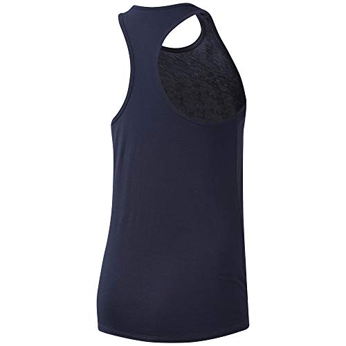 Reebok RC Print Fill Logo Tank Camiseta Sin Mangas, Mujer, Heritage Navy, XS