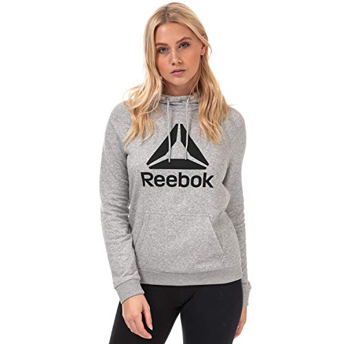 Reebok Wor Delta Sudadera, Mujer, Brezo Gris intermedio, XS