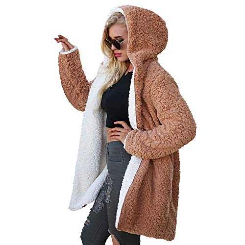 Reooly a Acolchada Donde Comprar Jerseys Cardigan Lana Mujer Cuello Cisne Chaqueta Vaquera de Borrego Chaquetas en Punto Cardigan Lana Abrigos Trenca Abrigo Pelo Cazadora Invierno Rebajas