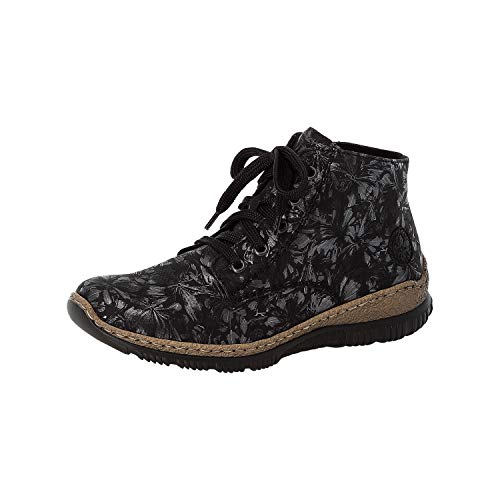 Rieker N3241, Botas de Moda Mujer, Negro 90, 38 EU