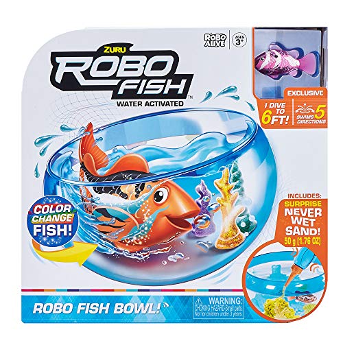 Robo Fish Fish-ZU7126 Acuario Playset, Color Blanco (Bandai ZU7126)