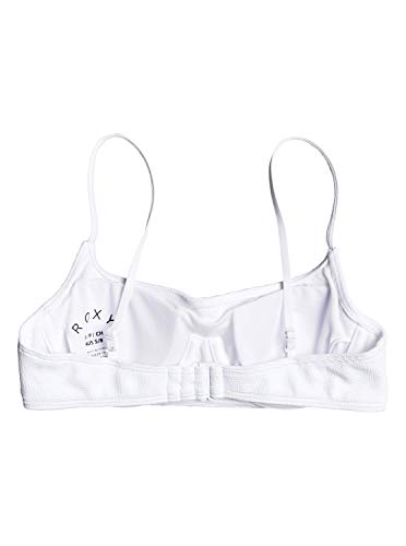 Roxy Casual Mood - Top de Bikini D-Cup con Aros - Mujer - M - Blanco