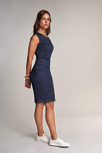 Salsa Vestido Secret en Denim Oscuro