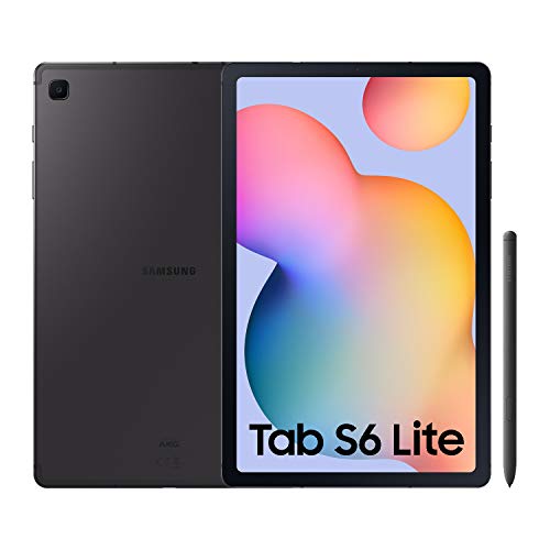 SAMSUNG Galaxy Tab S6 Lite - Tablet de 10.4\" (WiFi, Procesador Exynos 9611, RAM de 4GB, Almacenamiento de 64GB, Android 10) - Color Gris [Versión española]