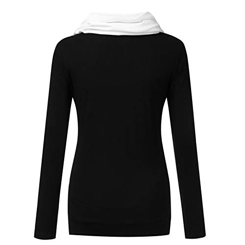 SHOBDW LiquidacióN Ventas Ropa Premamá Mujeres Soft Ropa De Maternidad Tops De EnfermeríA OtoñO Invierno Tops De Manga Larga Ropa para Embarazadas Blusa (Medium, Azul)