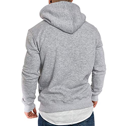 Shuyu Sudadera con Capucha para Hombre y Mujer, Jersey con Cuello Redondo, Manga Larga, Ajuste Delgado, Sudadera con Capucha para Entrenamiento físico