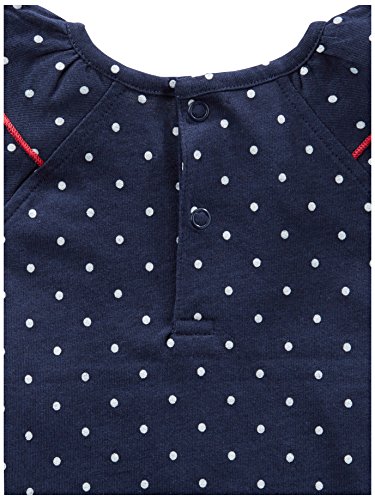 Simple Joys by Carter's - Juego de ropa de juego para niñas (4 piezas) ,Navy Dot/Red Stripe Bird ,3-6 Months