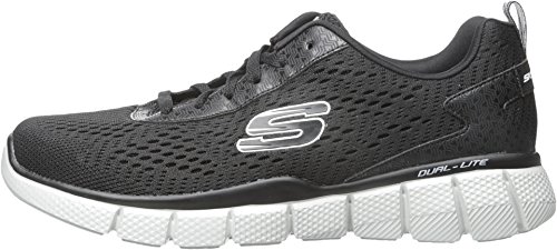 Skechers Equalizer 2.0-Settle The Scor, Zapatillas de Deporte Hombre, Negro (BKGY), 43 EU