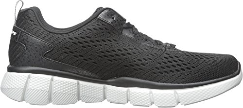 Skechers Equalizer 2.0-Settle The Scor, Zapatillas de Deporte Hombre, Negro (BKGY), 43 EU