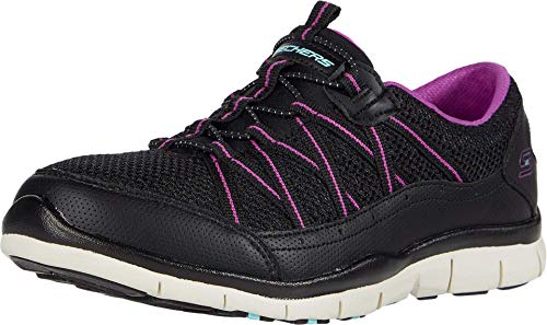 Skechers Gratis - My Business Black/Purple 9