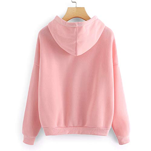 Snakell Sudaderas con Capucha Mujer, Mujeres Camisetas Manga Larga, Sudadera para Mujer de Manga Larga, Invierno Hoodie Sweatshirt Sudaderas Moda Pullover Tops Blusa Calle