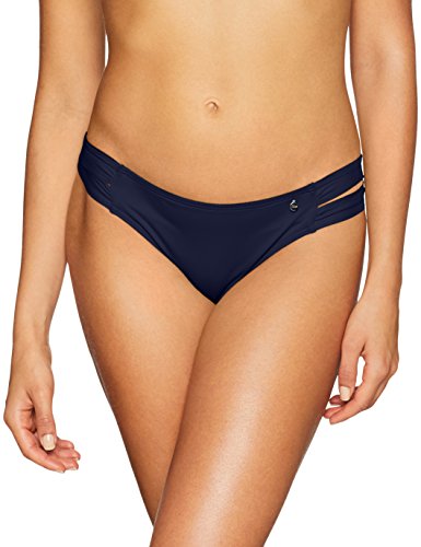 s.Oliver Bikinihose Straps JPF-31, Braguita de Bikini para Mujer, Azul (Marine 24), 38