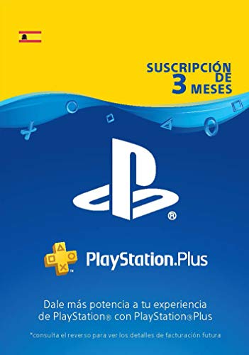 Sony, PlayStation Plus - Suscripción 3 Meses | PS5/PS4/PS3 | Código de descarga PSN - Cuenta española