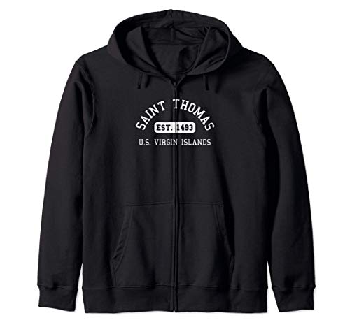 St Thomas Est. 1493 Sudadera con Capucha