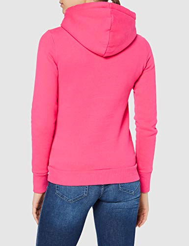 Superdry Vintage Sport Hood Sudadera con Capucha, Punk Pink, M para Mujer