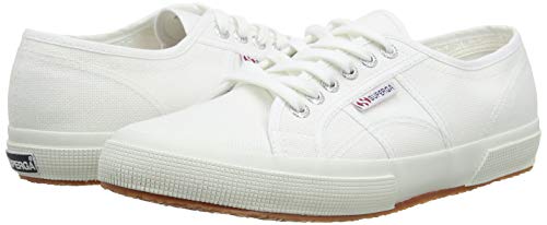 Superga 2750 COTU Classic Sneakers, Zapatillas Unisex Adulto, Blanco 901, 41.5 EU