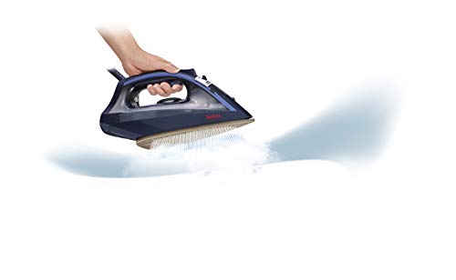 Tefal Virtuo FV1739E0 - Plancha de vapor sistema antigoteo, salida continua de vapor 24 g/min, golpe de vapor 90 g para eliminar las arrugas más difíciles, 2000 W