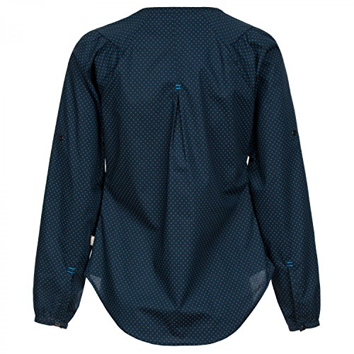 The North Face de Manga Corta de Mujer Traje de Neopreno para Mujer de Manga Larga y Tejido Chic Lady Azul 2015, Mujer, Color Azul, tamaño Small