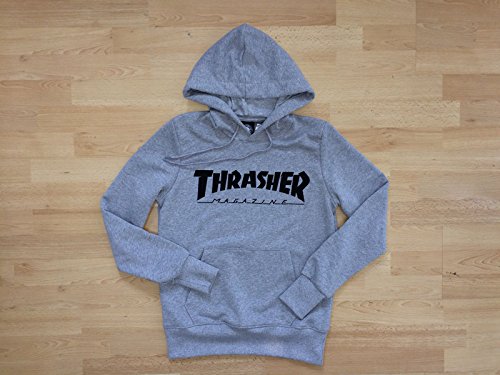 THRASHER Skate mag Hood Sudadera, Unisex Adulto, Navy Blue, S