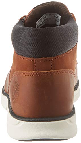 Timberland Bradstreet Leather Sensorflex, Botas Chukka Hombre, Marrón MD Brown Full Grain, 42 EU