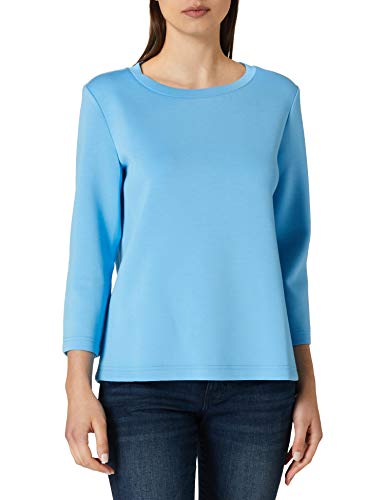 Tom Tailor 1023983 Crewneck Sudadera, Azul Claro, L para Mujer