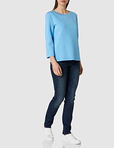 Tom Tailor 1023983 Crewneck Sudadera, Azul Claro, L para Mujer