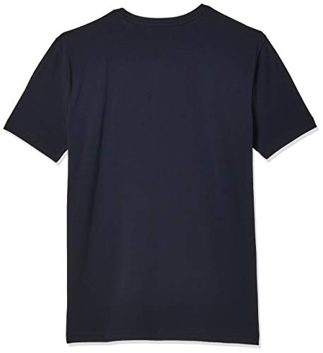 Tommy Hilfiger Core Stretch Slim CNECK tee Camiseta, Azul (Navy Blazer 416), Large para Hombre