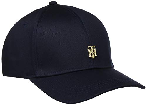 Tommy Hilfiger TH Cap Gorro/Sombrero, Cielo del Desierto, Talla única para Mujer