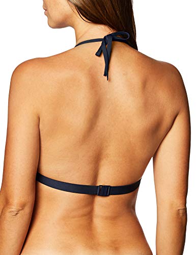 Tommy Hilfiger Triangle Fixed Parte Superior de Bikini, Desert Sky, S para Mujer