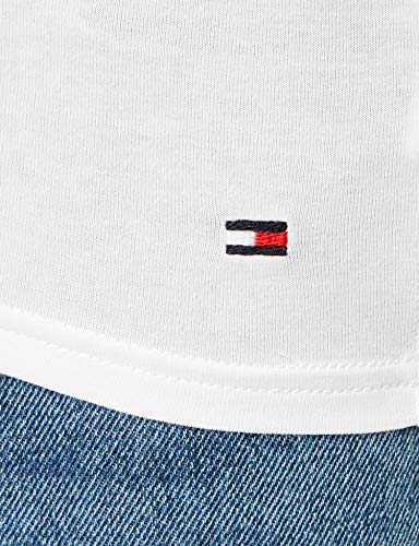 Tommy Hilfiger Vn tee SS 3 Pack Premium Essentials Camiseta, Blanco 100, XL (Pack de 3) para Hombre