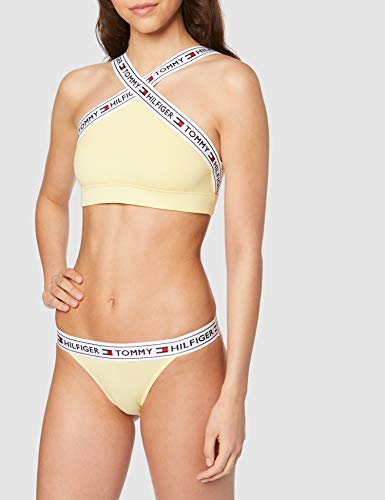 Tommy Hilfiger X Sujetador Estilo Bralette, Amarillo (Lemon Meringue 710), 85 (Talla del Fabricante: SM) para Mujer