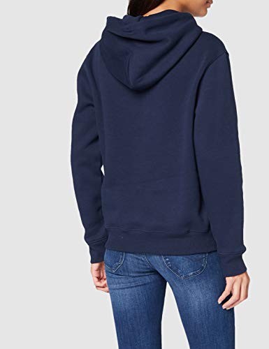 Tommy Jeans Tjw Modern Logo Hoodie Suéter, Marina Crepuscular, M para Mujer