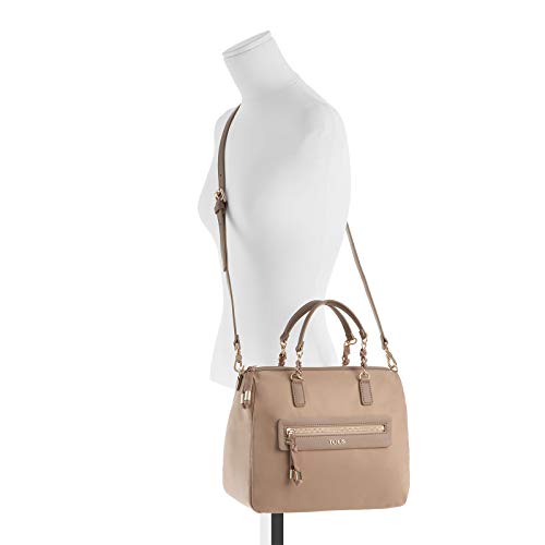 Tous Efim Brunock Chain, Bolso de Mano para Mujer, Beige (Topo 595900022), 28x20x13 cm (W x H x L)