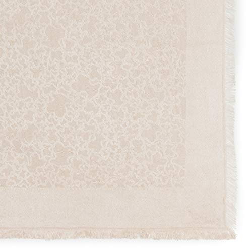 TOUS Kaos Mini bufanda jacquard beige