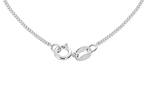 Tuscany Silver Collar con colgante de mujer con plata de ley (925/1000), letra R, 46 cm