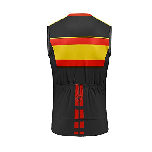 Uglyfrog Maillot Ciclismo Hombre Verano Ropa Bicicleta con Sin Mangas para MTB Bici Ciclista Chalecos ESH19VS05