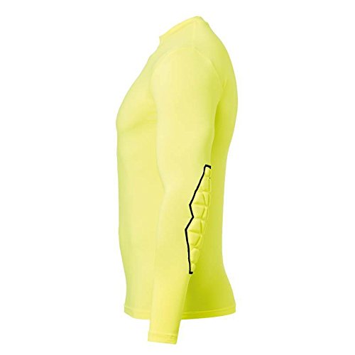 uhlsport Score Goalkeeper Jersey de Portero, Hombre, Amarillo Flúor/Negro, 140