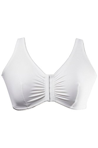 Ulla Popken Bustier Uni, Sujetador para Mujer, Blanco (Weiss 20), 110D