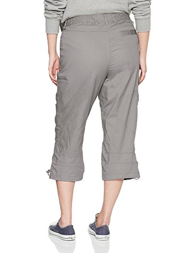 Ulla Popken Hose, 7/8, Pantalones Para Mujer, Gris (Anthrazit 12), 50