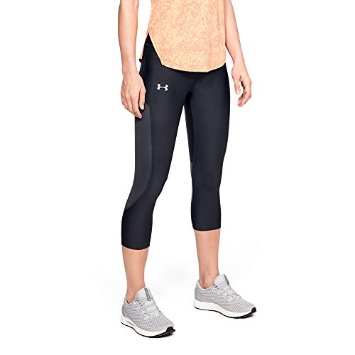 Under Armour Speed Stride Capri Legging, Mujer, Negro, SM