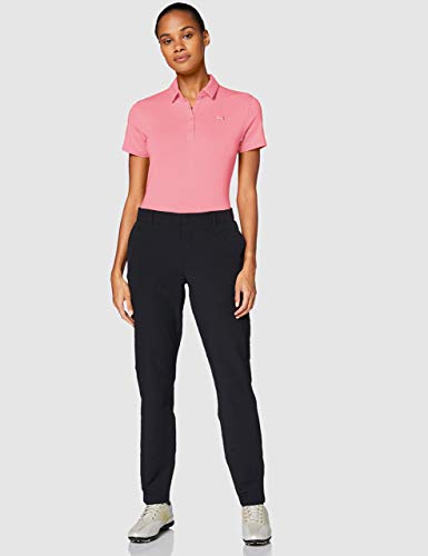 Under Armour Zinger Short Sleeve Camisa Polo, Mujer, Rosa, XL