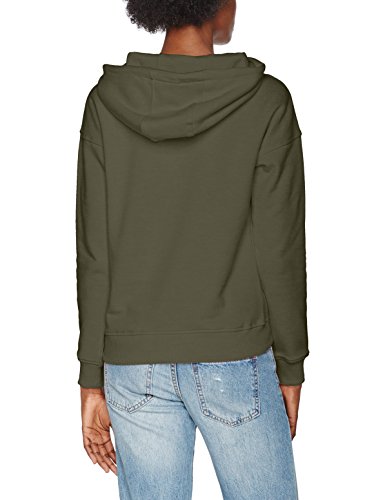 Urban Classics Ladies Hoody Sudadera con Capucha, Verde (Olive), M para Mujer