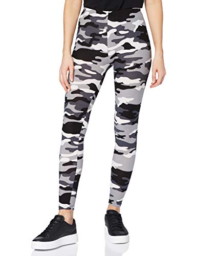 Urban Classics Ladies Mallas, Gris (Snow Camo), 4XL para Mujer