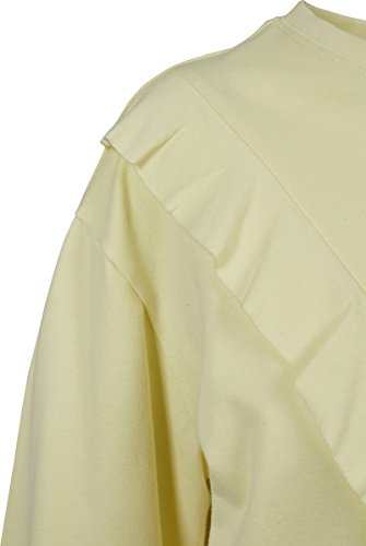 Urban Classics Ladies Terry Volant Crew Suter Pulver, Amarillo (Powderyellow 01323), M para Mujer