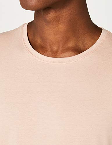 Urban Classics Shaped Long tee Camiseta, Rosa (Light Rose), L para Hombre