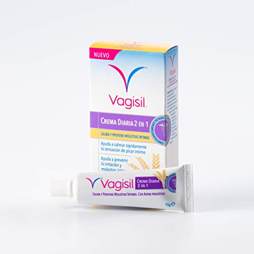 Vagisil Crema Diaria 2 En 1. Calma Y Previene Molestias Íntimas. Con Avena Prebiótica