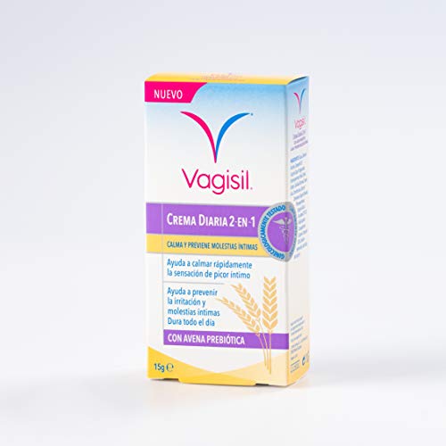 Vagisil Crema Diaria 2 En 1. Calma Y Previene Molestias Íntimas. Con Avena Prebiótica