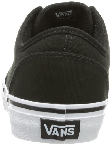 Vans Atwood, Sneaker Unisex Adulto, Negro (Canvas Black/White 187), 38 EU